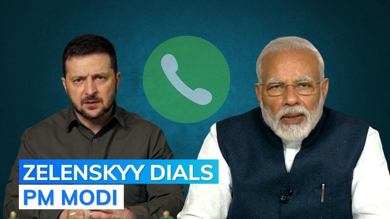 In phone talks with PM Modi, Zelenskyy seeks India's support for his 'peace formula'