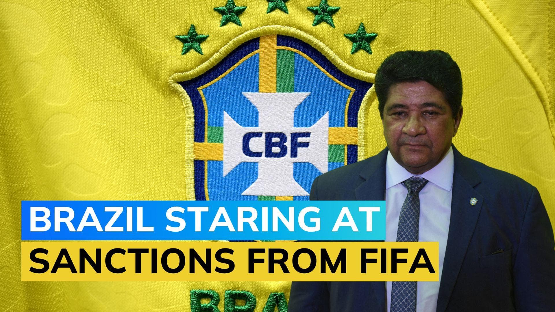 FIFA threatens Brazil with suspension over potential CBF election interference