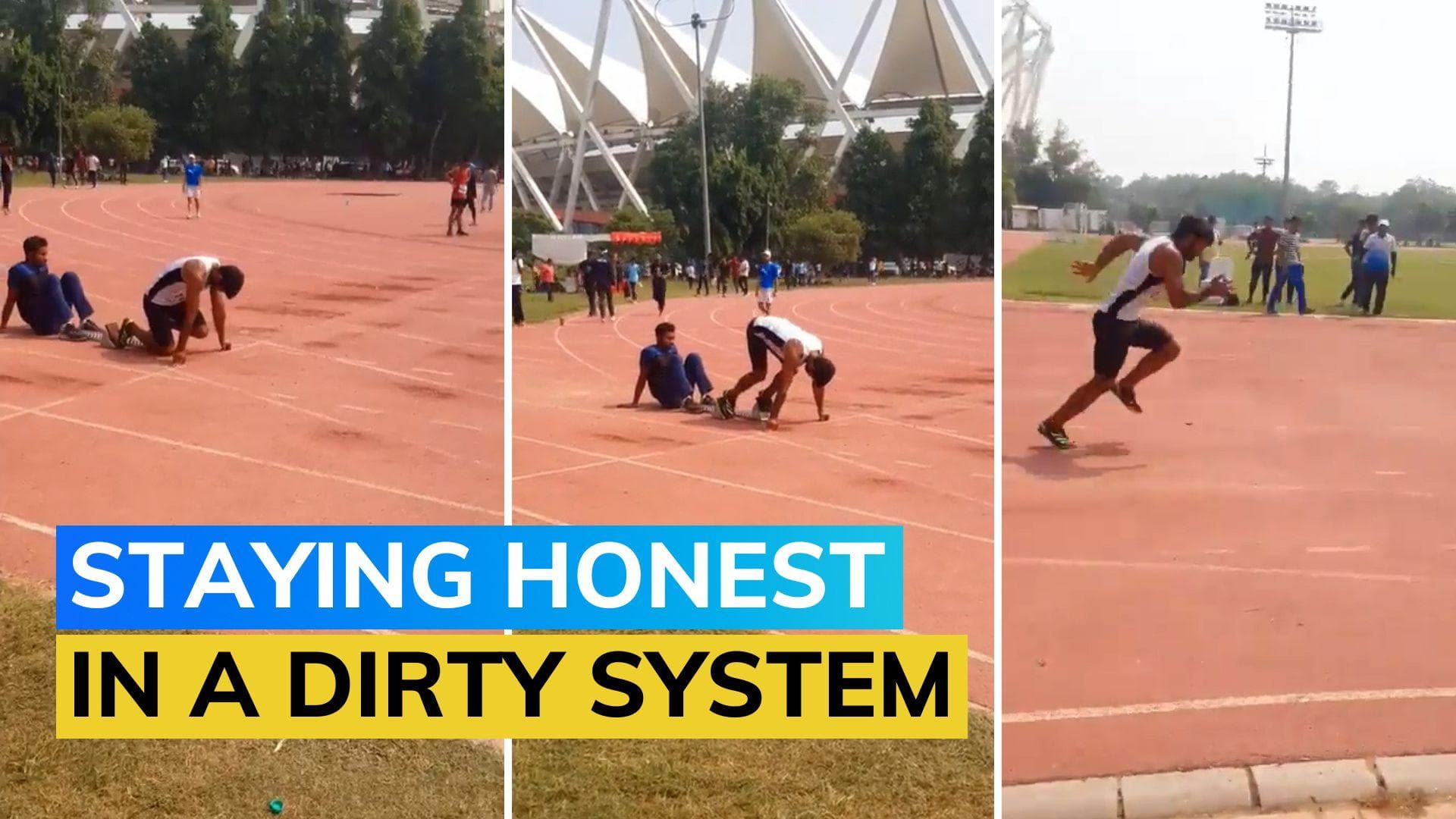 Only Lalit Kumar runs 100m final as all others miss race to evade dope test | Delhi State Championships