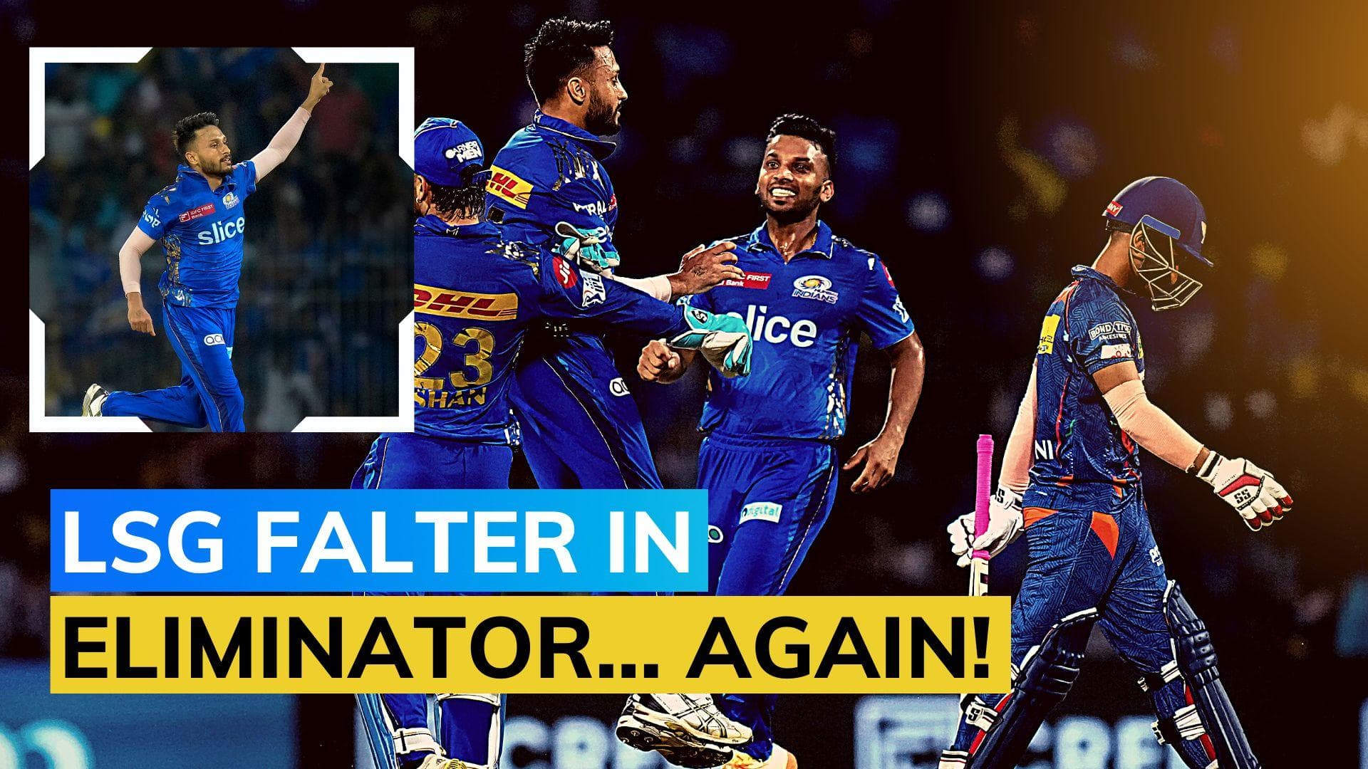 TATA IPL 2023, LSG vs MI Eliminator: Akash Madhwal's fifer helps Mumbai thrash Lucknow