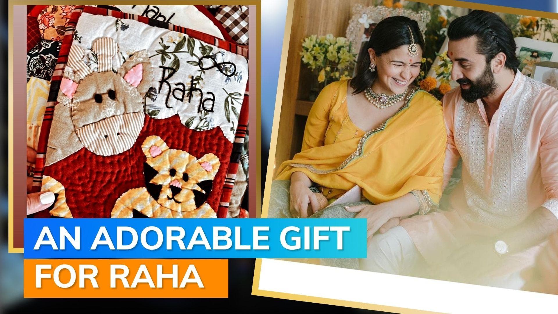 Alia Bhatt and Ranbir Kapoor's Daughter Raha receives a thoughtful gift; actor shares picture