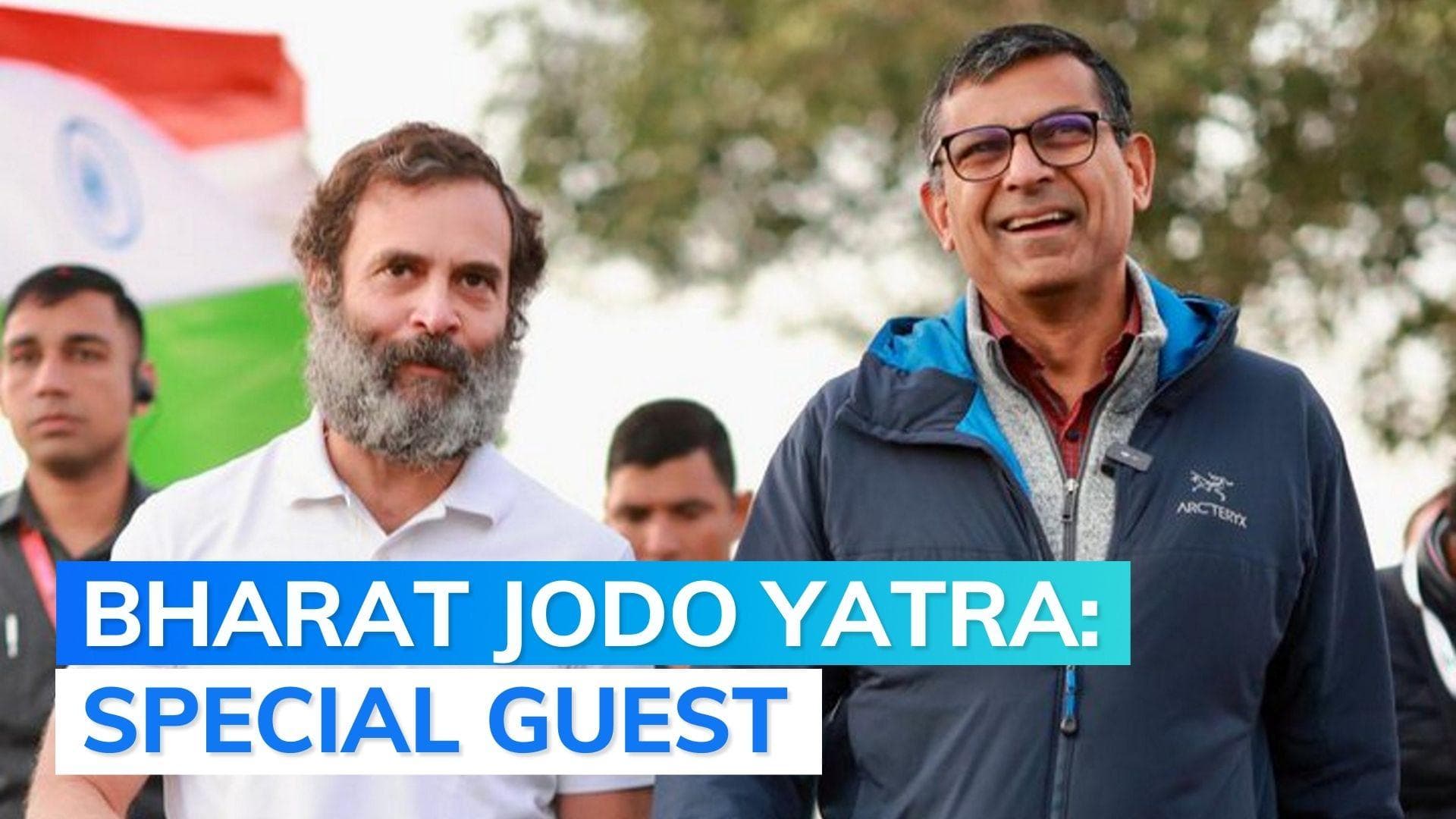 Bharat Jodo Yatra: RBI ex-governor Raghuram Rajan joins Rahul Gandhi's march in Rajasthan