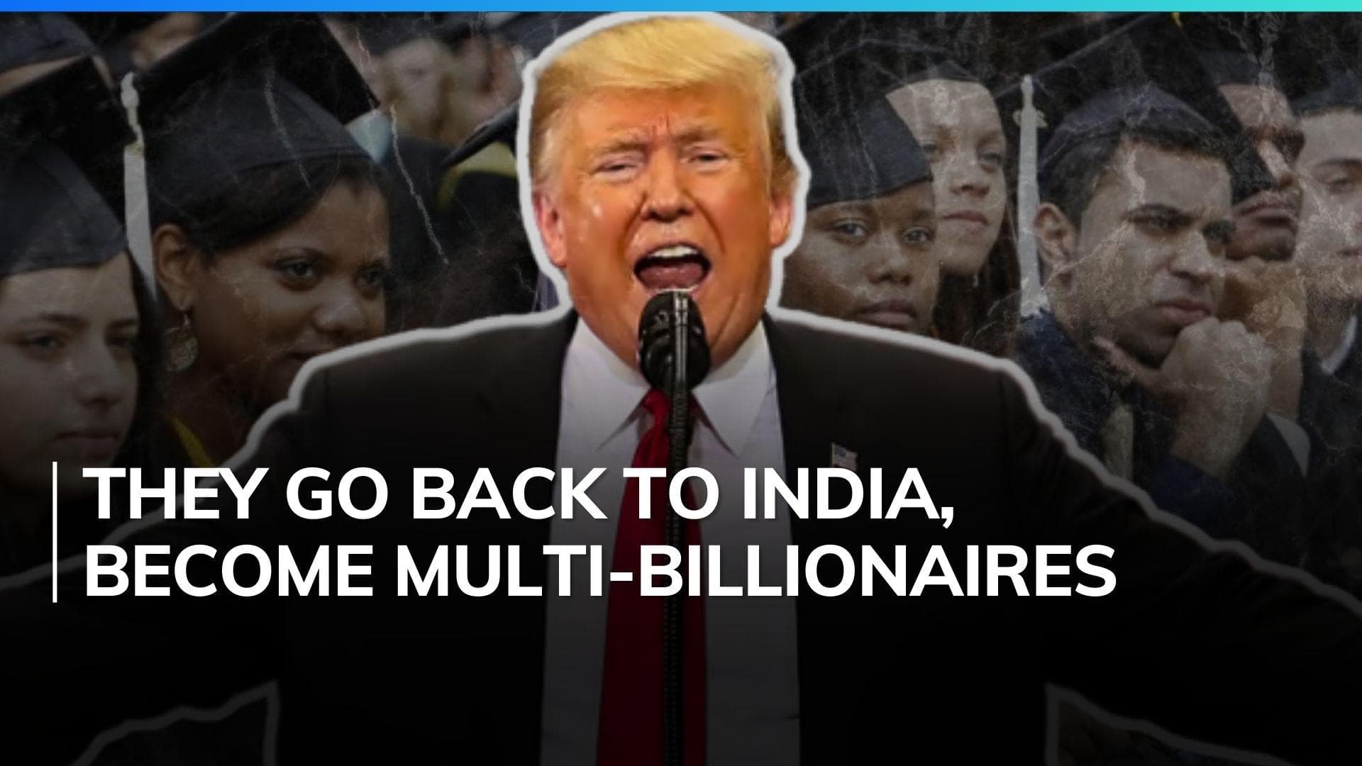 Trump's stance on green cards for foreign students graduating from US colleges