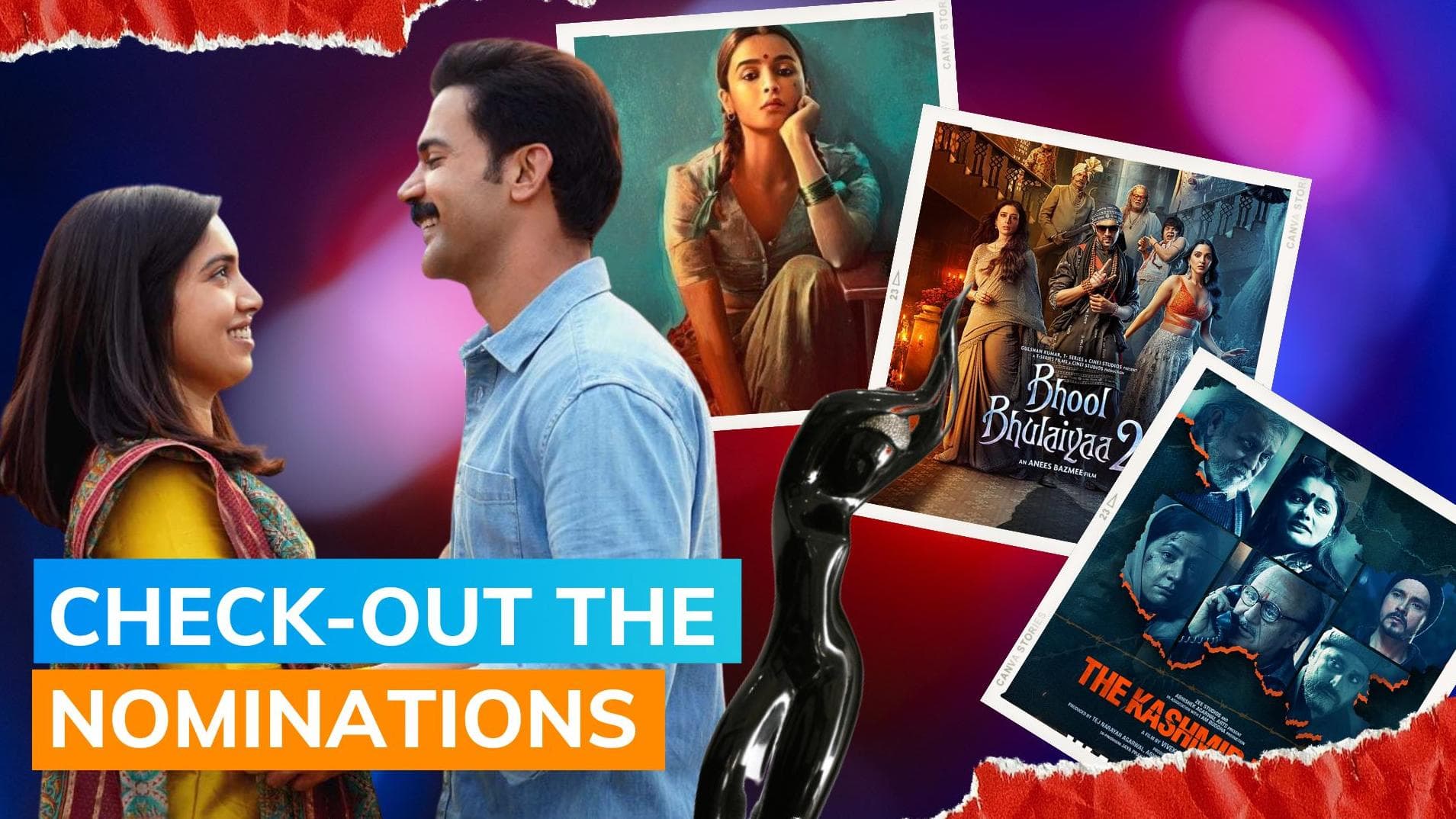 Filmfare Awards 2023 nominations: Alia Bhatt gets Best Actress nod, Anupam Kher nominated for Best Actor