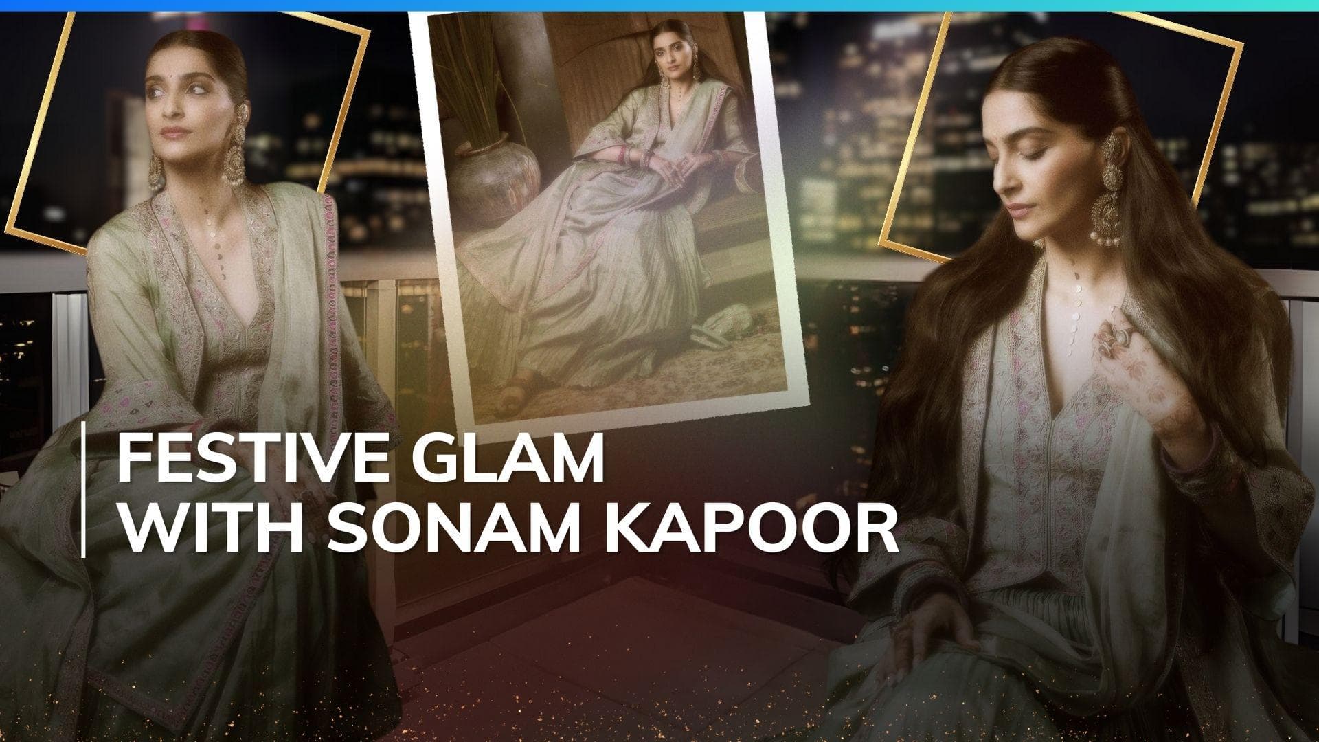 Steal Sonam Kapoor’s Karwa Chauth look for your Diwali festivities