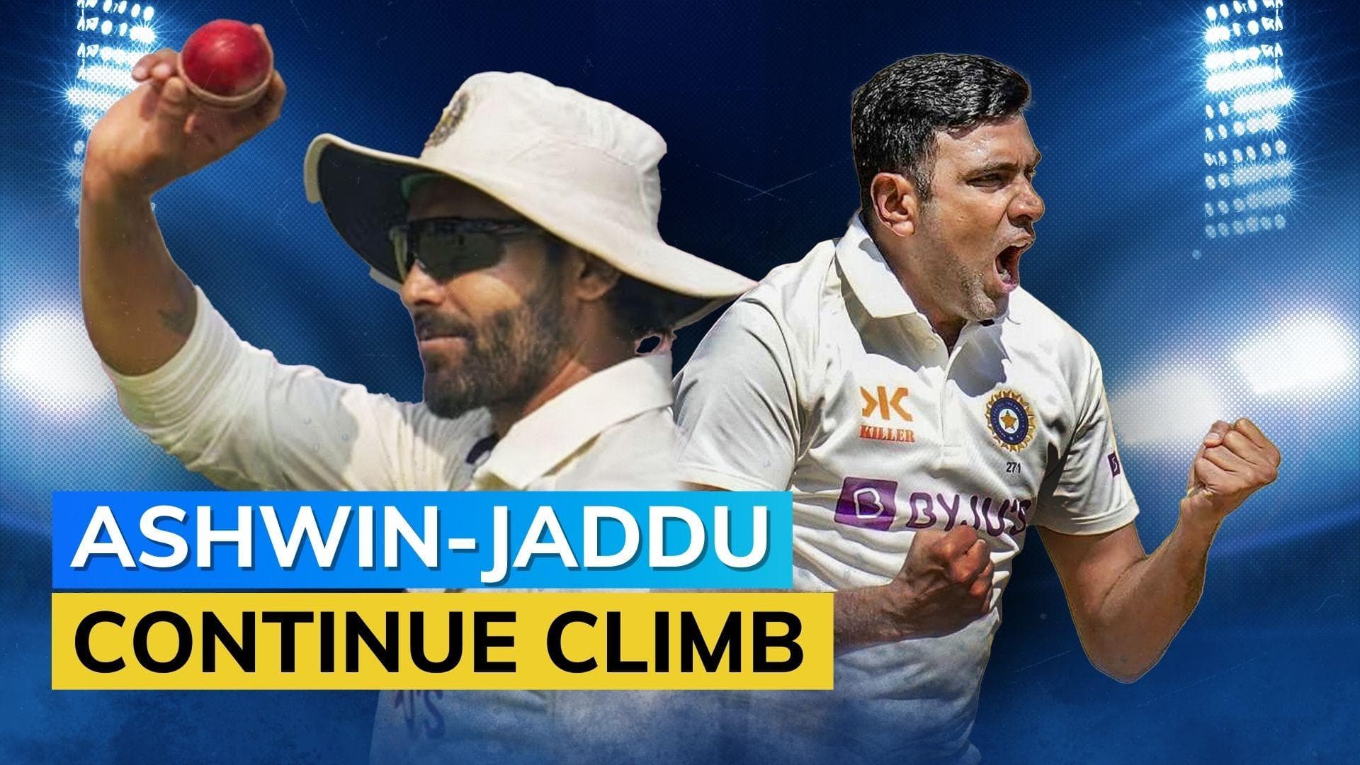 ICC Rankings: R Ashwin & Ravindra Jadeja move up in bowlers' list after Delhi Test