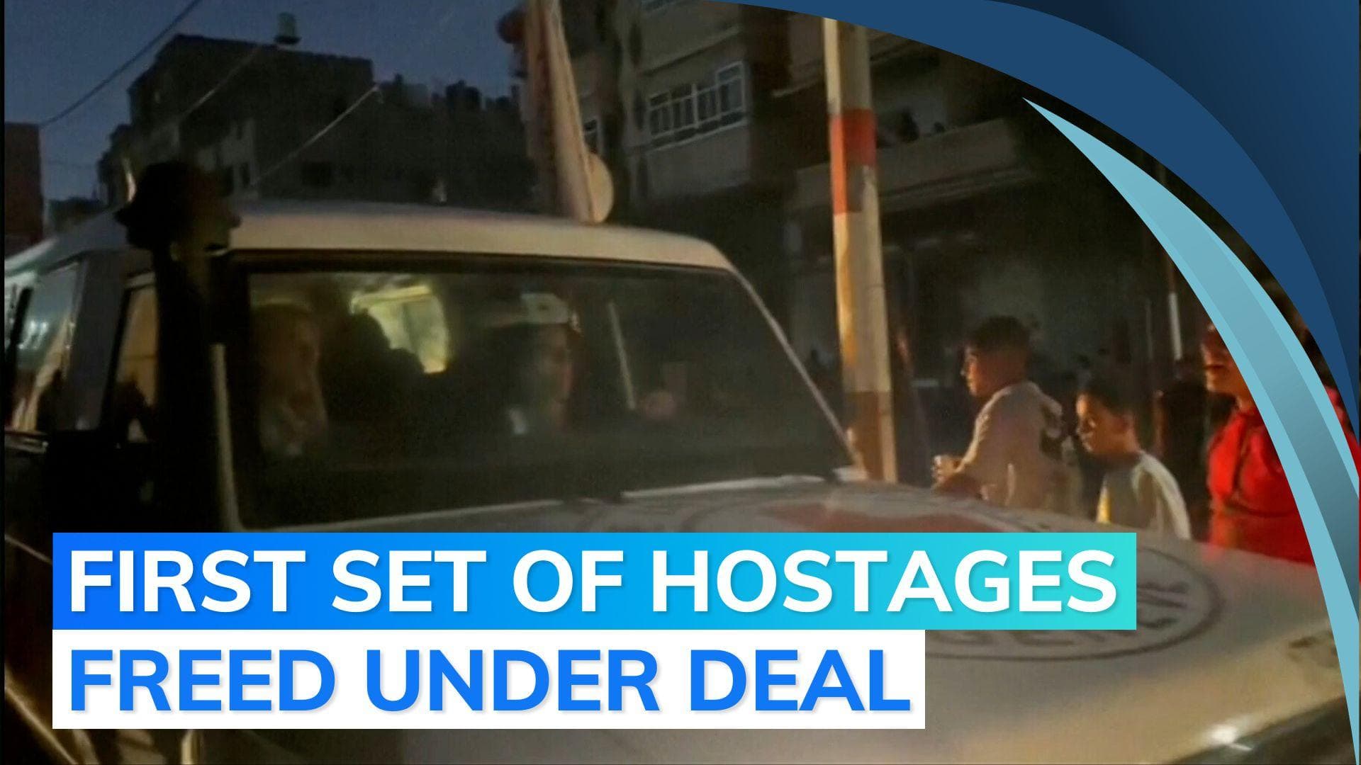 13 Israeli hostages released by Hamas: local media