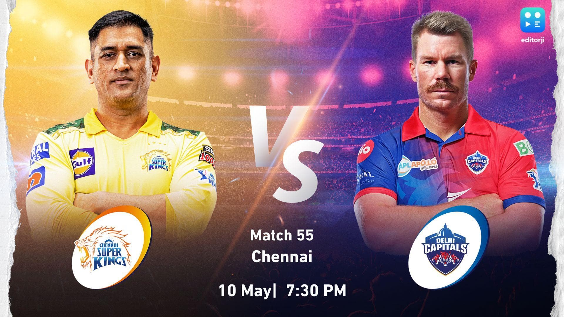 TATA IPL: जोर पकड़ने लगी प्लेऑफ की जंग, दिल्ली के खिलाफ 2 प्वॉइंट्स लेने पर CSK का फोकस