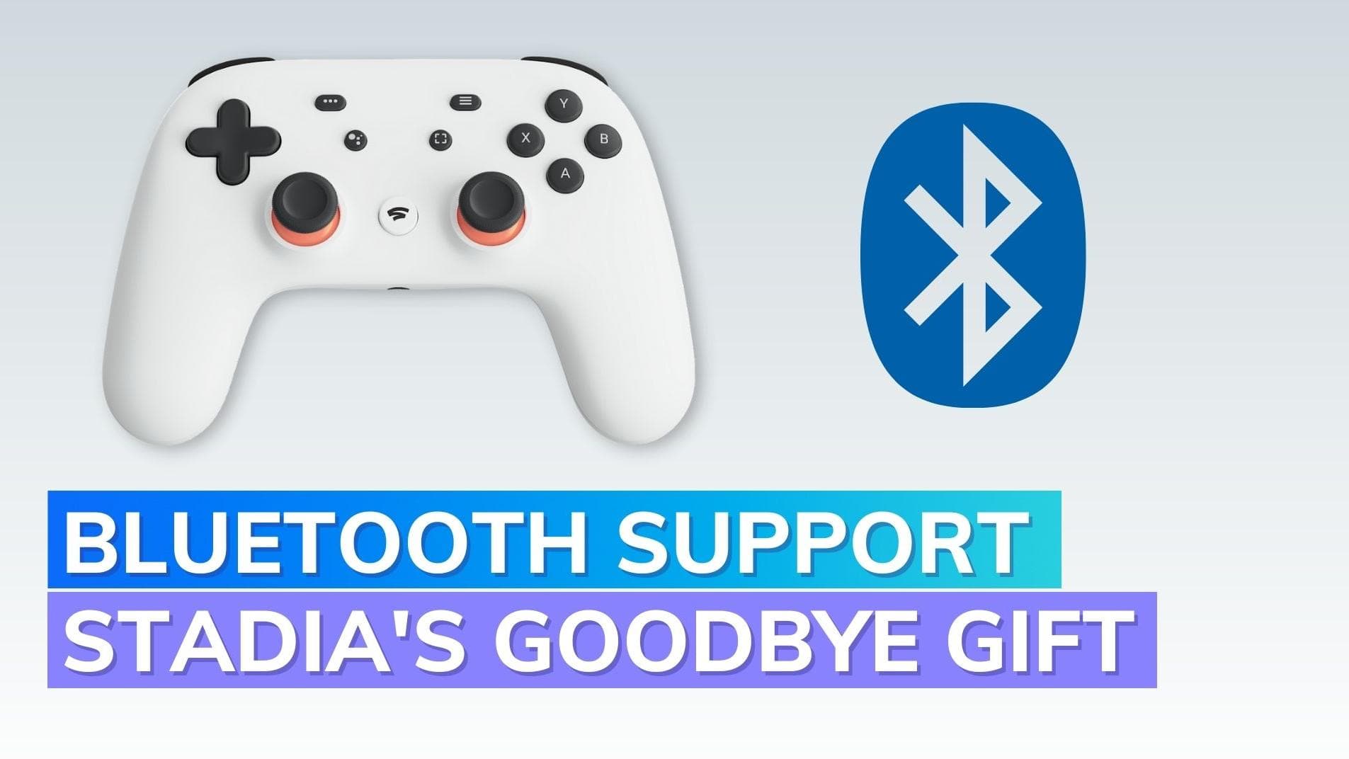 Google will add Bluetooth support to Stadia Controllers
