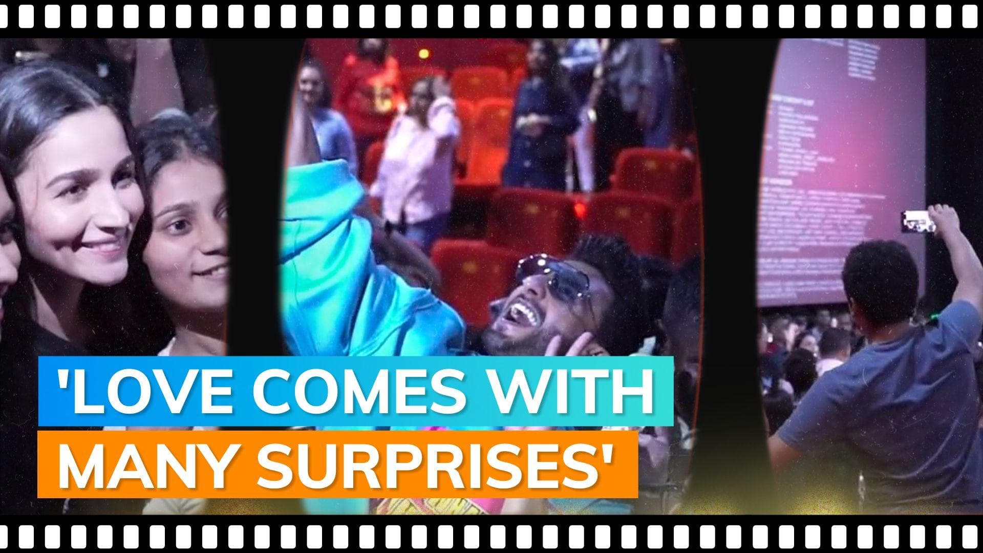 ‘RRKPK’: Ranveer Singh, Alia Bhatt ask audience how they liked their ‘kahaani’ at screening | Watch