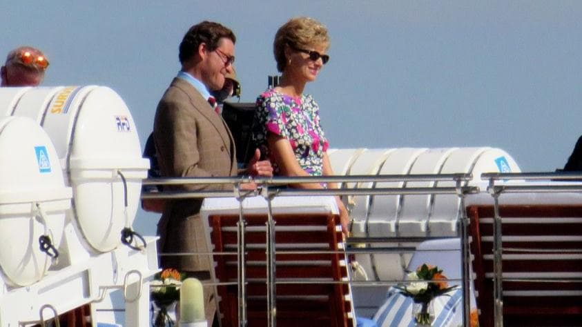 New photos from 'The Crown' Season 5 out: Elizabeth Debicki & Dominic West recreate 1991 Italy trip