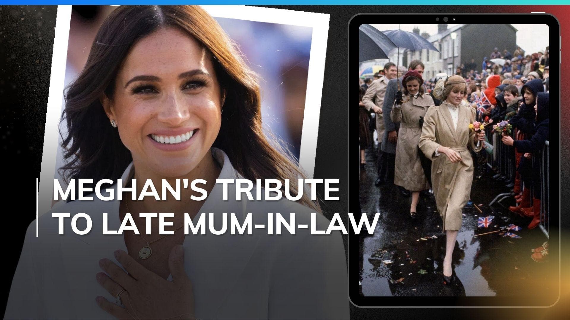 Meghan Markle wears Princess Diana’s iconic diamond cross necklace during Nigeria visit | Watch 