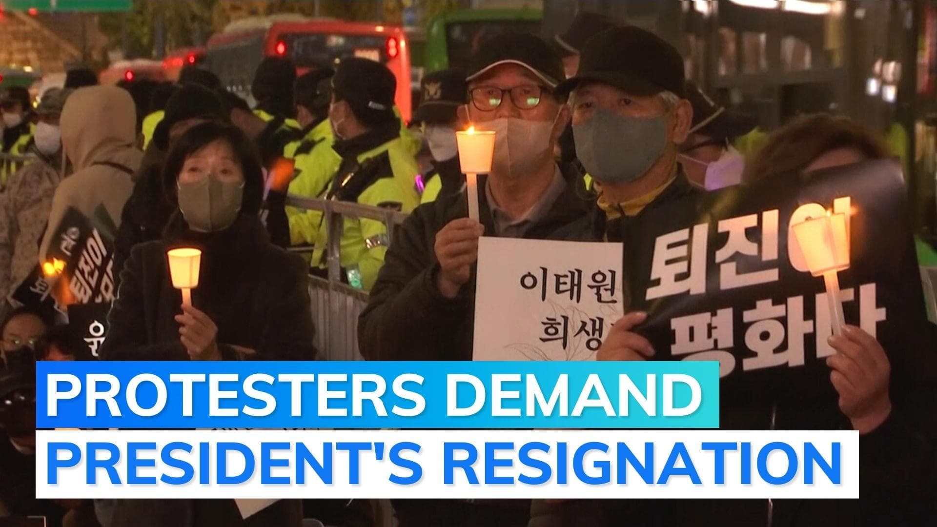 Seoul crowd crush: thousands gather for vigil as anger over lapses grows