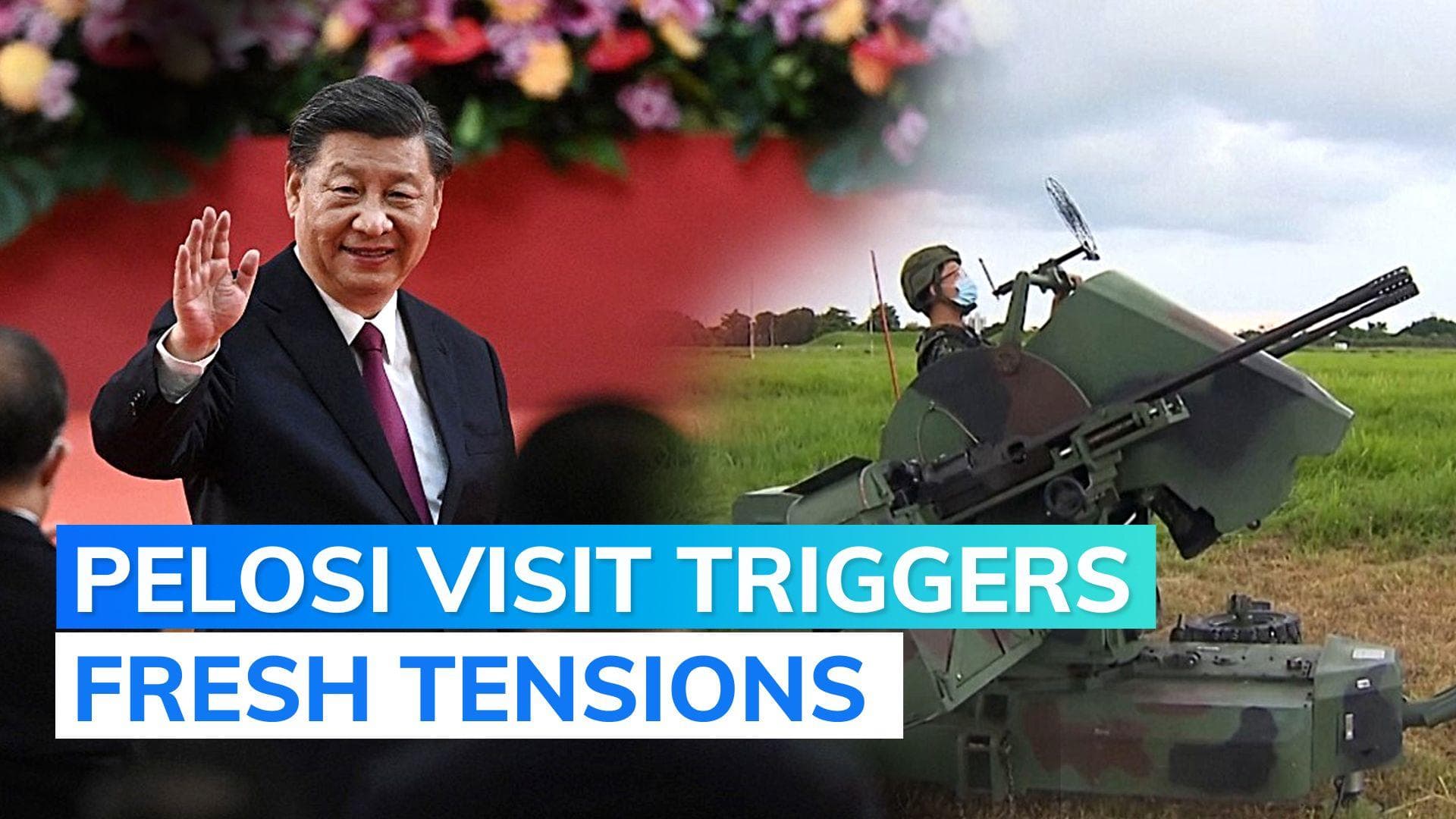 Military drill in Taiwan amid Pelosi visit & Chinese threats