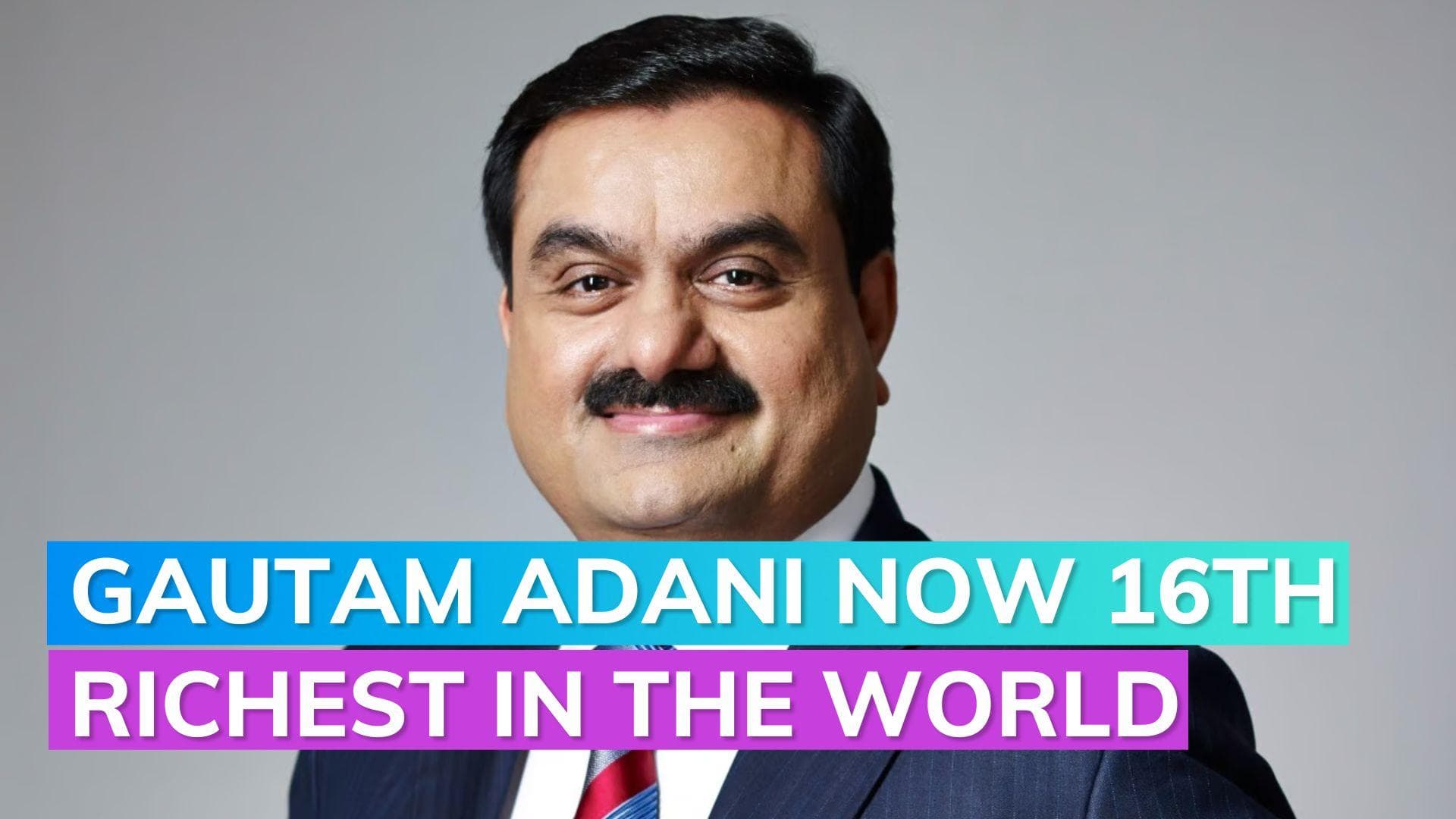 Gautam Adani's wealth crosses $70 billion as share market rallies after BJP wins 3 states