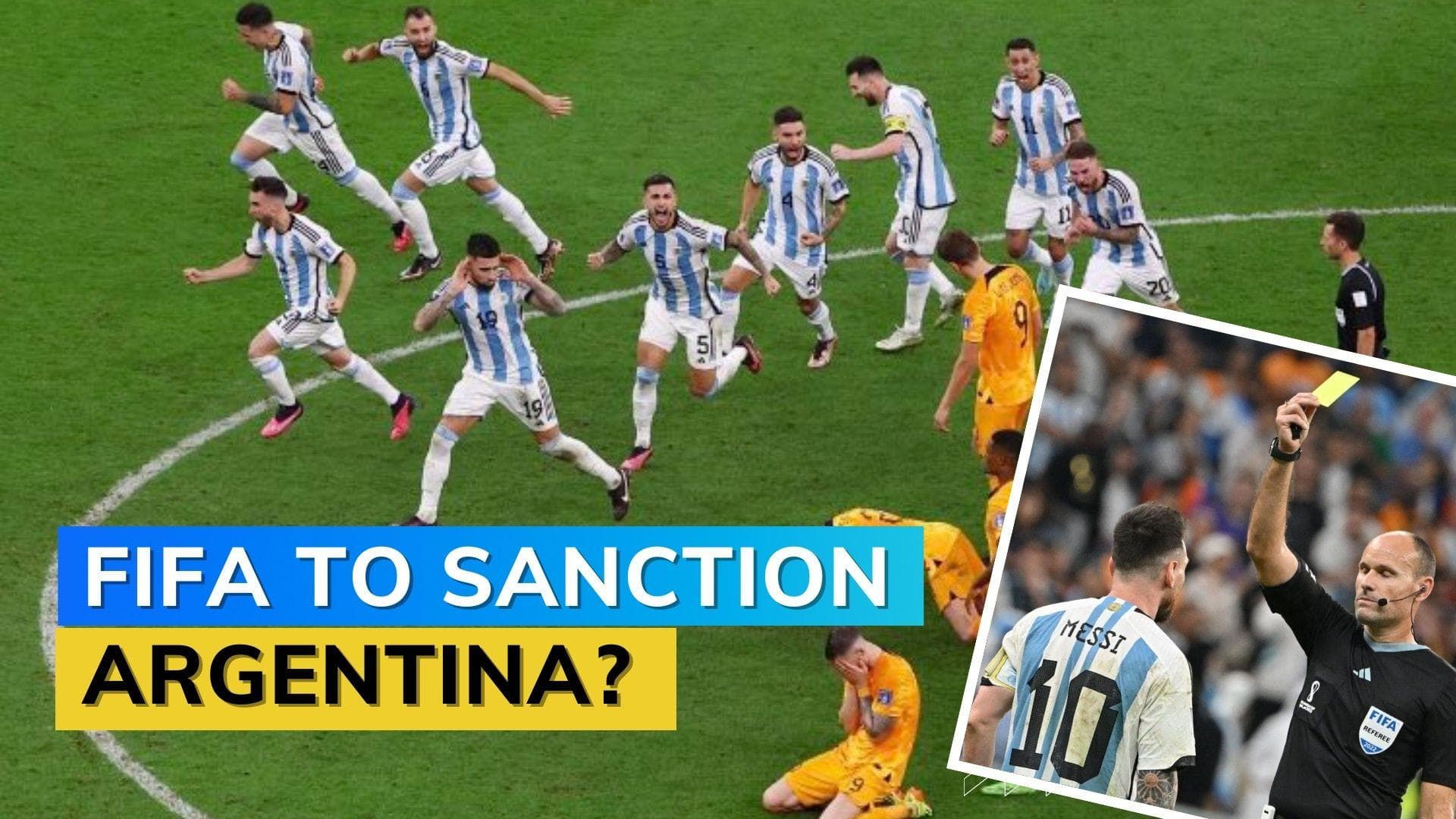 FIFA World Cup 2022: FIFA opens up investigation on Argentina-Netherlands quarter-final clash 