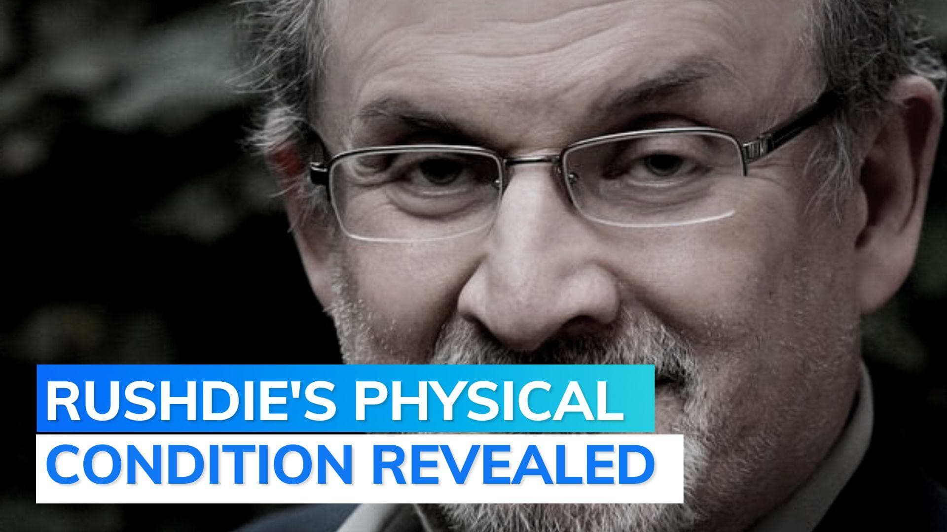 Salman Rushdie can't see from one eye, can't use one hand after knife attack, says agent: reports