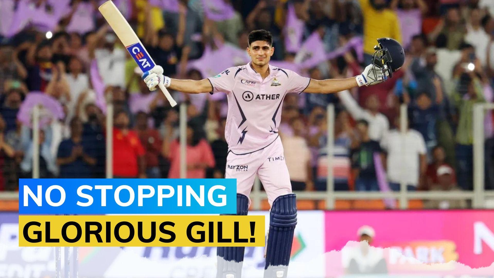 IPL 2023 GT vs SRH: Shubman Gill lights up Ahmedabad with spectacular maiden IPL ton