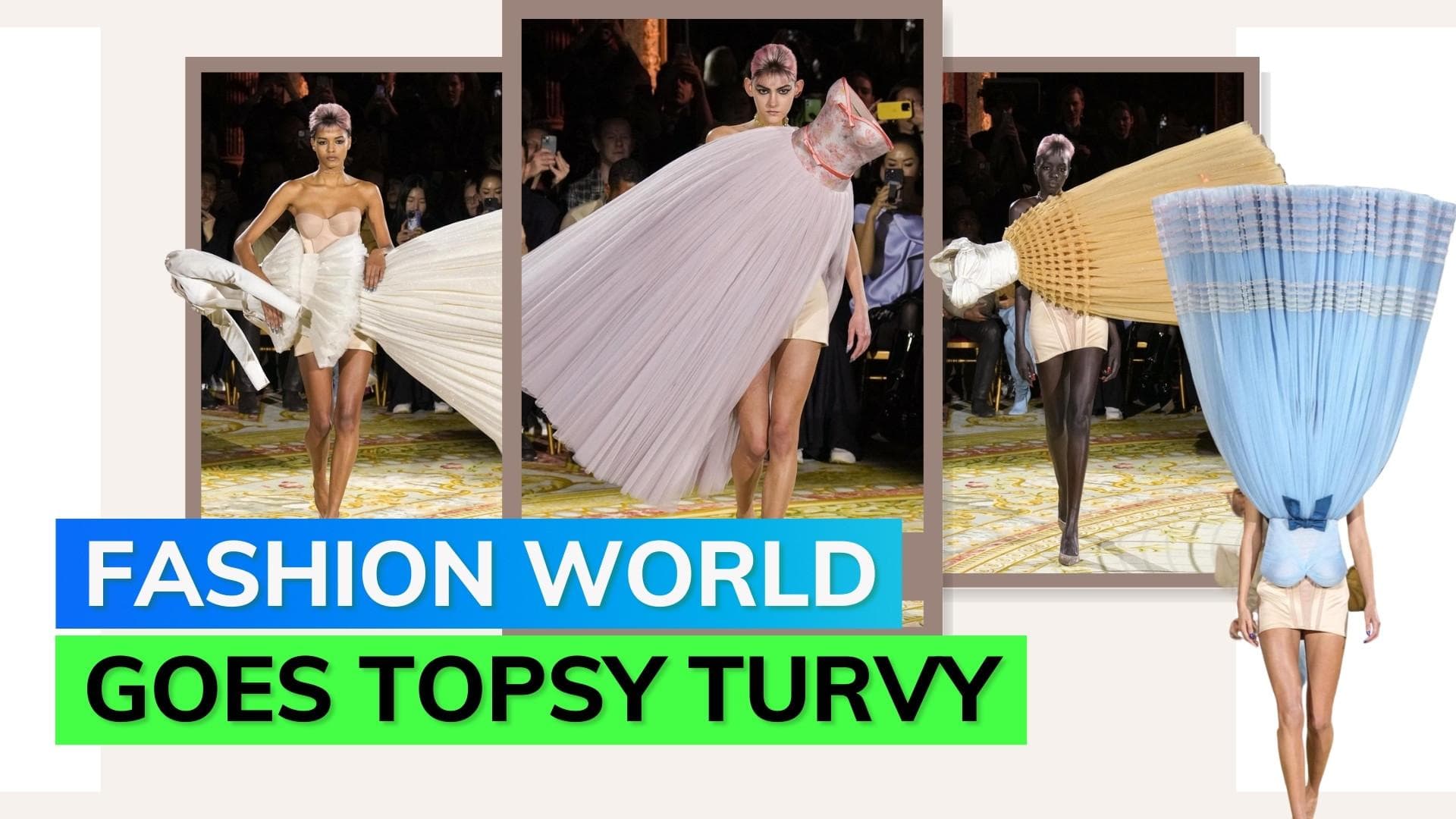  Haute couture spring/summer 2023: Viktor & Rolf take the world for an upside down tour