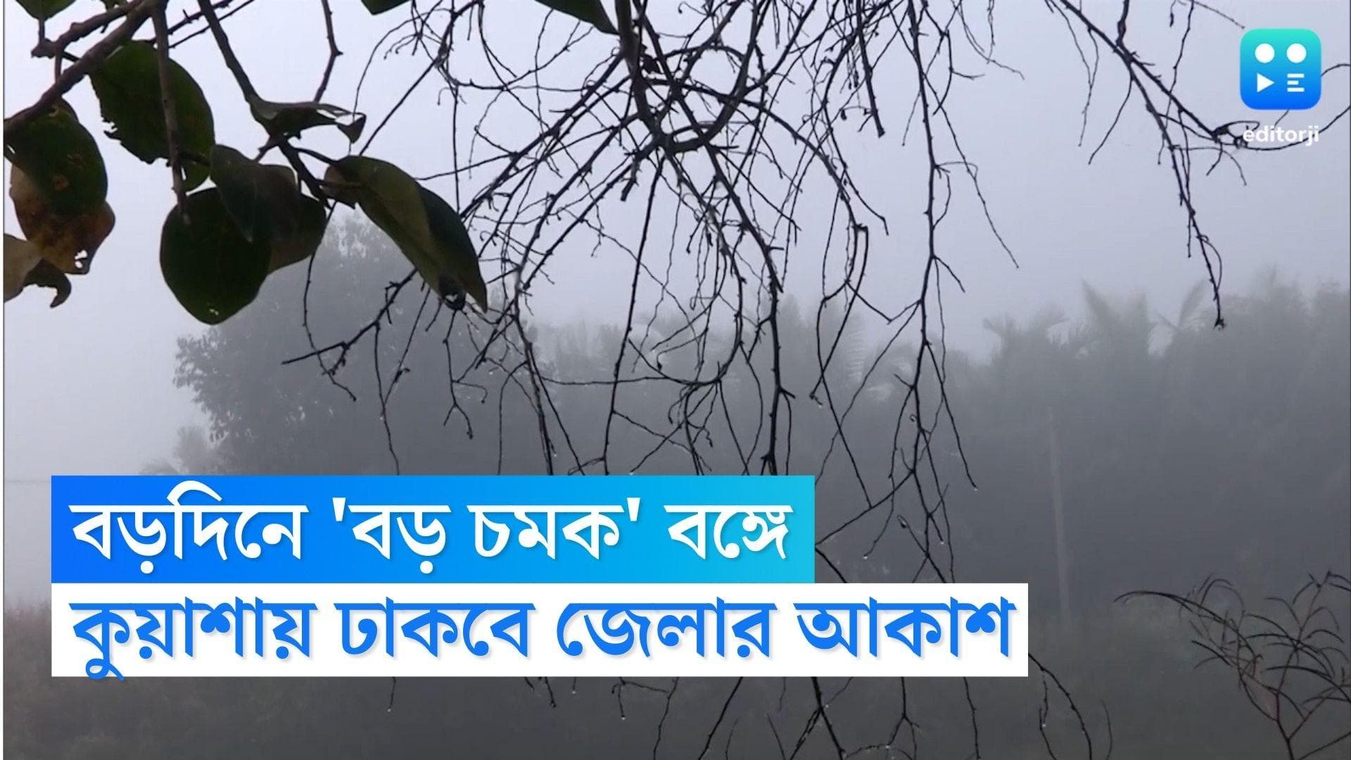 West Bengal Weather Update: বড়দিনে 'বড় চমক' বঙ্গে, বাড়তে পারে তাপমাত্রা, কুয়াশায় ঢাকবে জেলার আকাশ