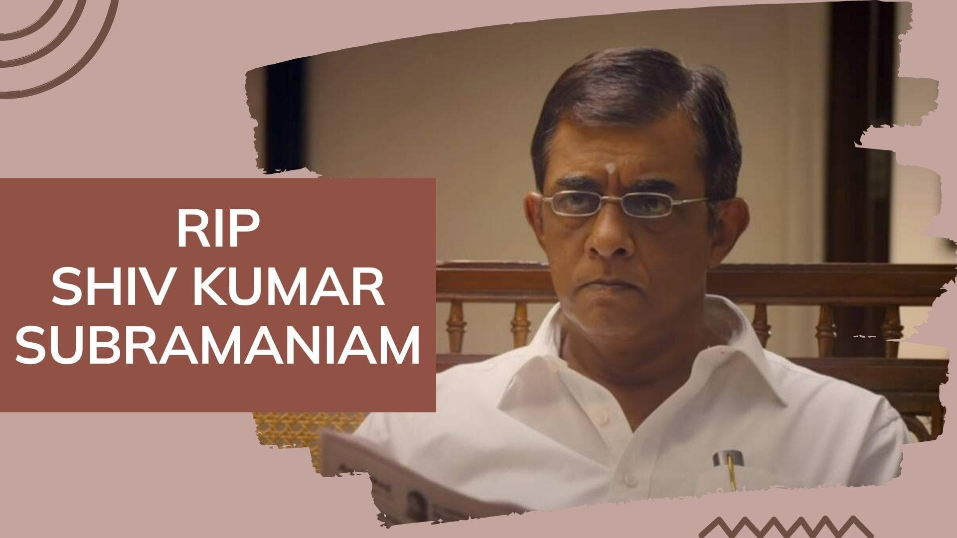 '2 States' actor Shiv Kumar Subramaniam passes away