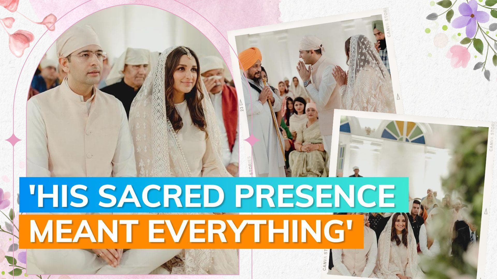 Parineeti Chopra-Raghav Chadha share inside pics from their engagement ceremony: ‘Felt surreal’