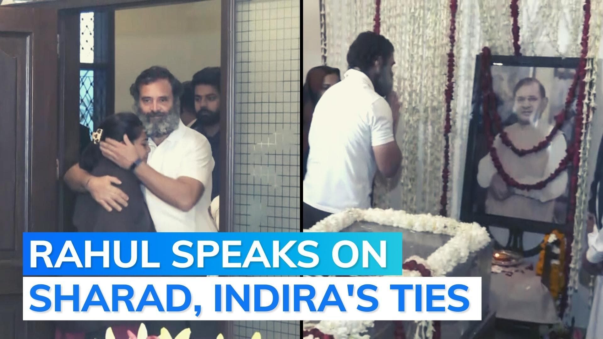 Sharad Yadav no more: Rahul Gandhi reaches late socialist leader's Delhi residence to pay respects