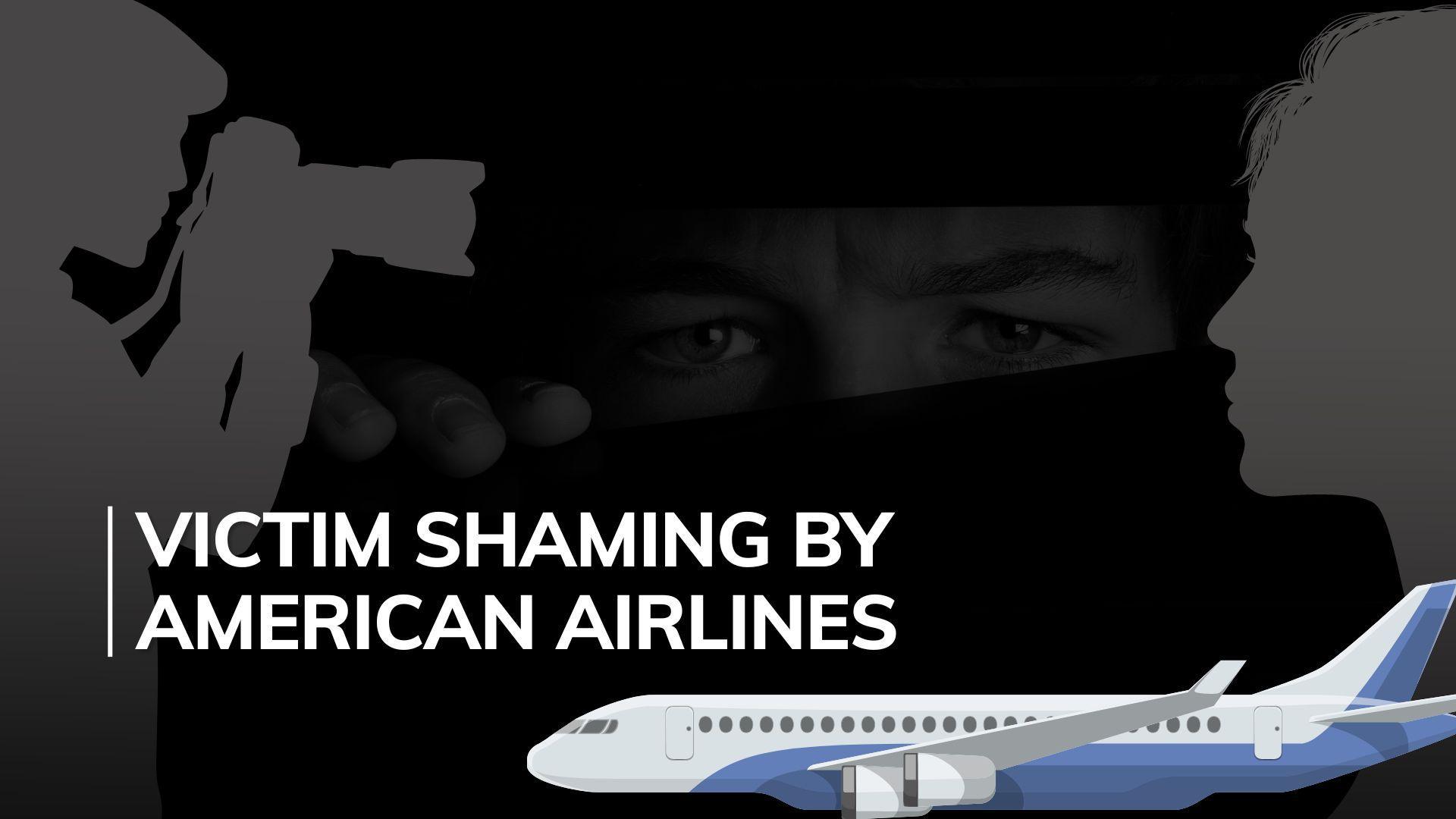 Girl filmed in plane's toilet by male crew, American Airlines blames 9-year-old victim