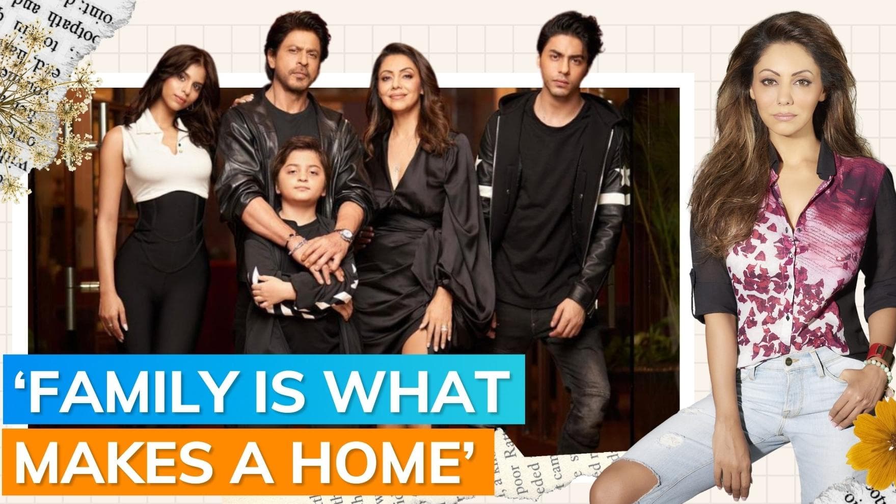 Gauri Khan announces her debut book ‘My Life in Design’ with a beautiful family photo
