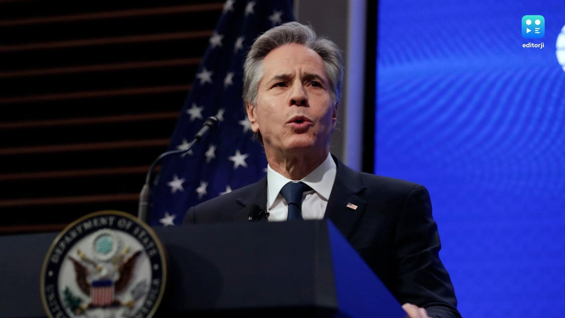 US Secretary of State Blinken interrupted by journalist over Israel-Gaza conflict