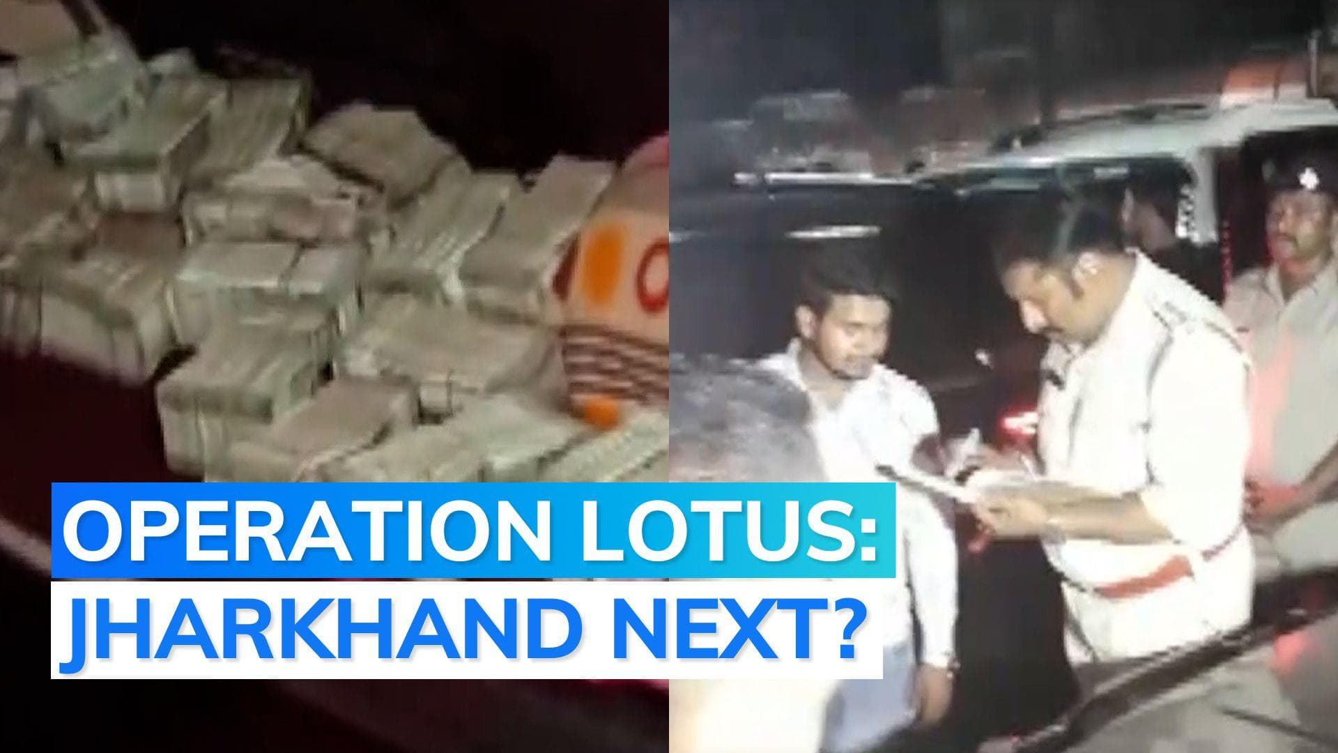 BJP's 'Operation Lotus' in Jharkhand exposed: Cong as 3 MLAs caught with cash