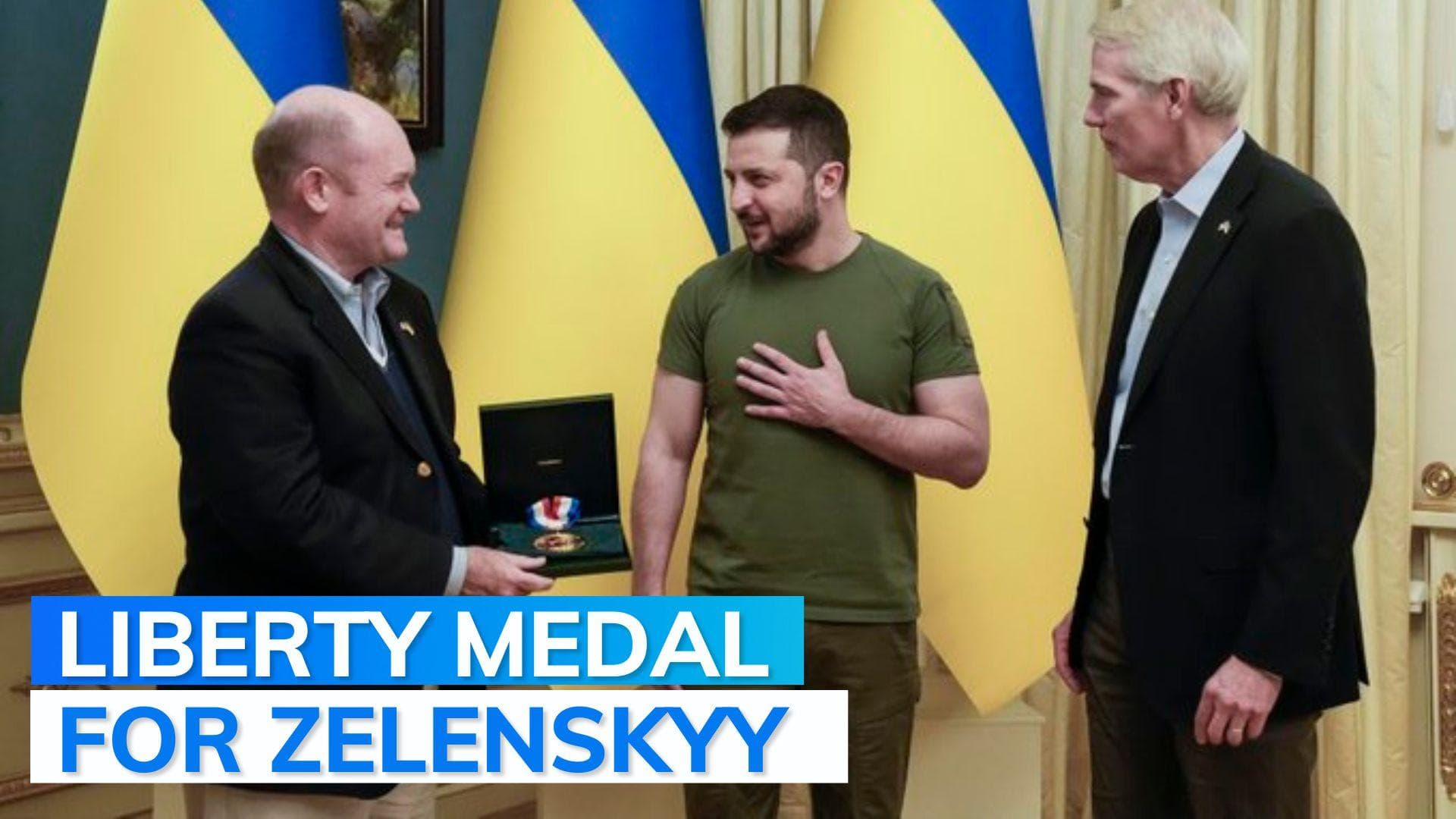 Volodymyr Zelenskyy dedicates US award to Ukraine supporters