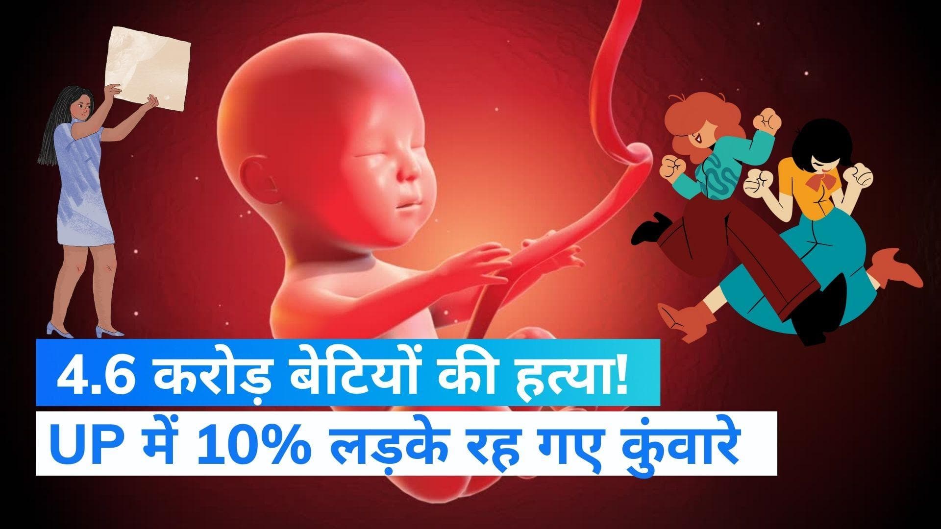 UP News: यूपी के लड़कों को नहीं मिल सकेंगी दुल्हन! दुनिया में आने से पहले ही भ्रूण हत्या 