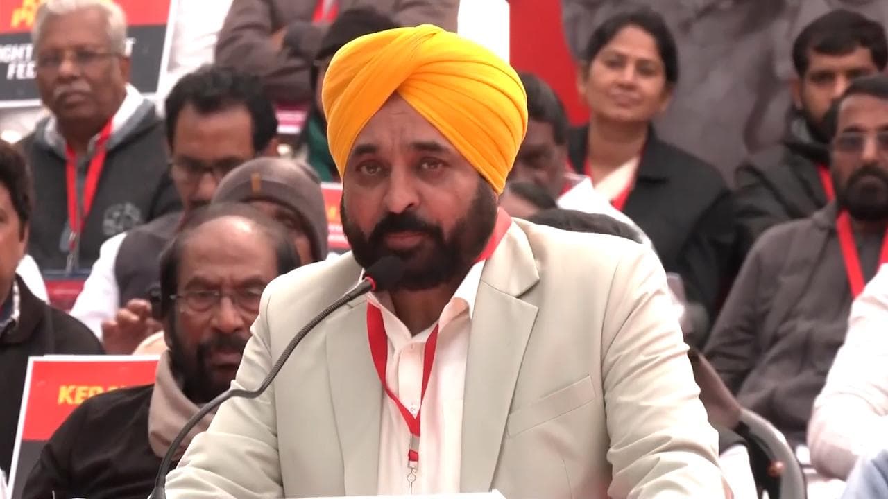 Only those elected will rule in democracy: Bhagwant Mann at LDF protest