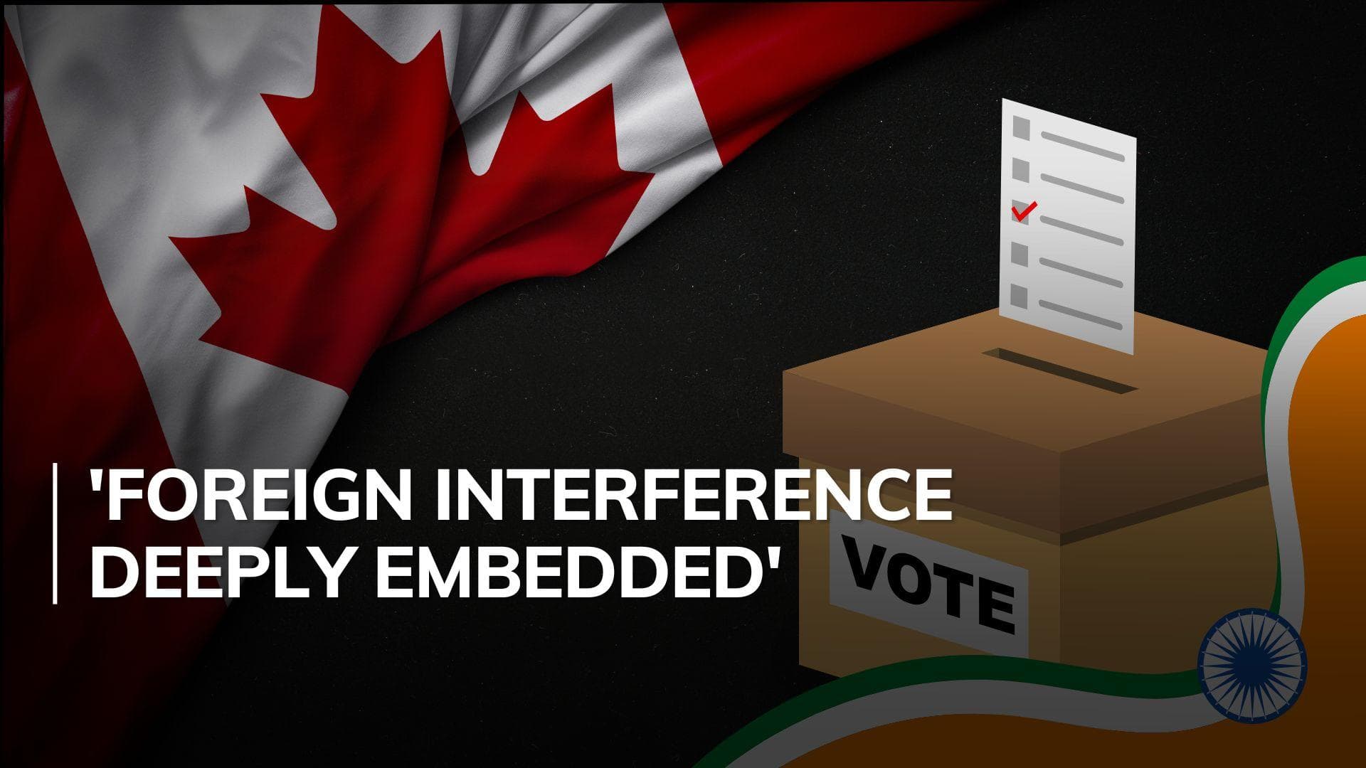 Canadian intelligence report claims India meddling in its federal elections