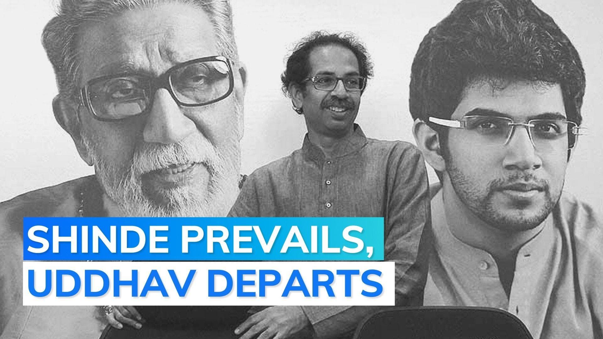  Uddhav Thackeray won't take floor test, quits as Maharashtra CM after SC order