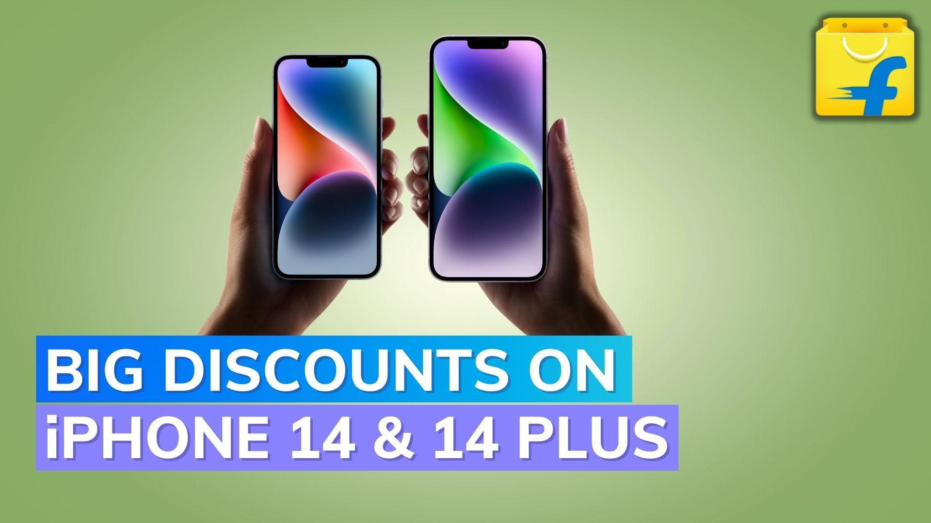 iPhone 14 and iPhone 14 Plus available at lucrative prices on Flipkart