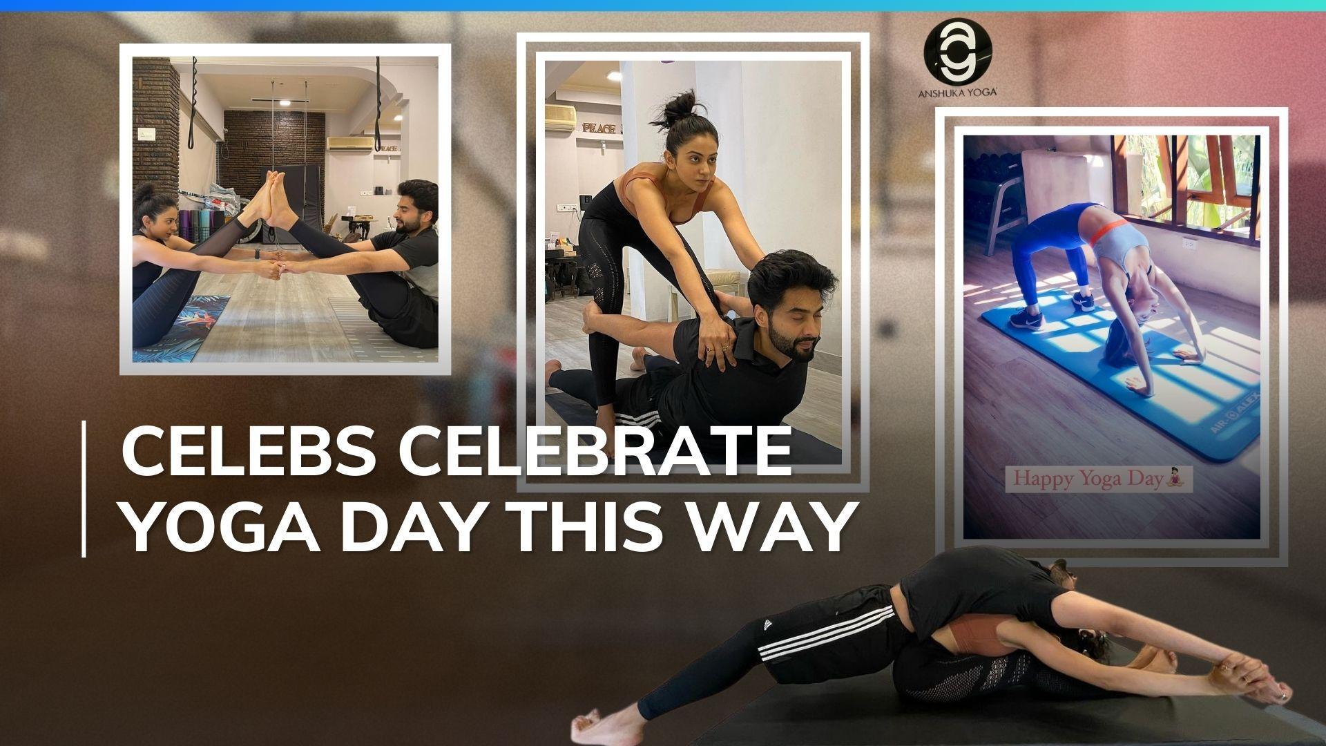 International Yoga Day: Kiara Advani to Rakul Preet B-town celebrities share pictures performing asanas