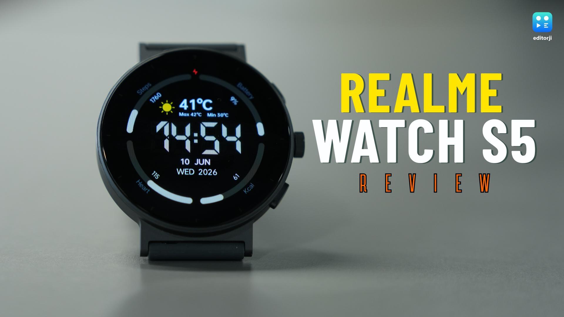 Realme Watch S5 Review: One of the Best Smartwatches Under ₹8,000? 