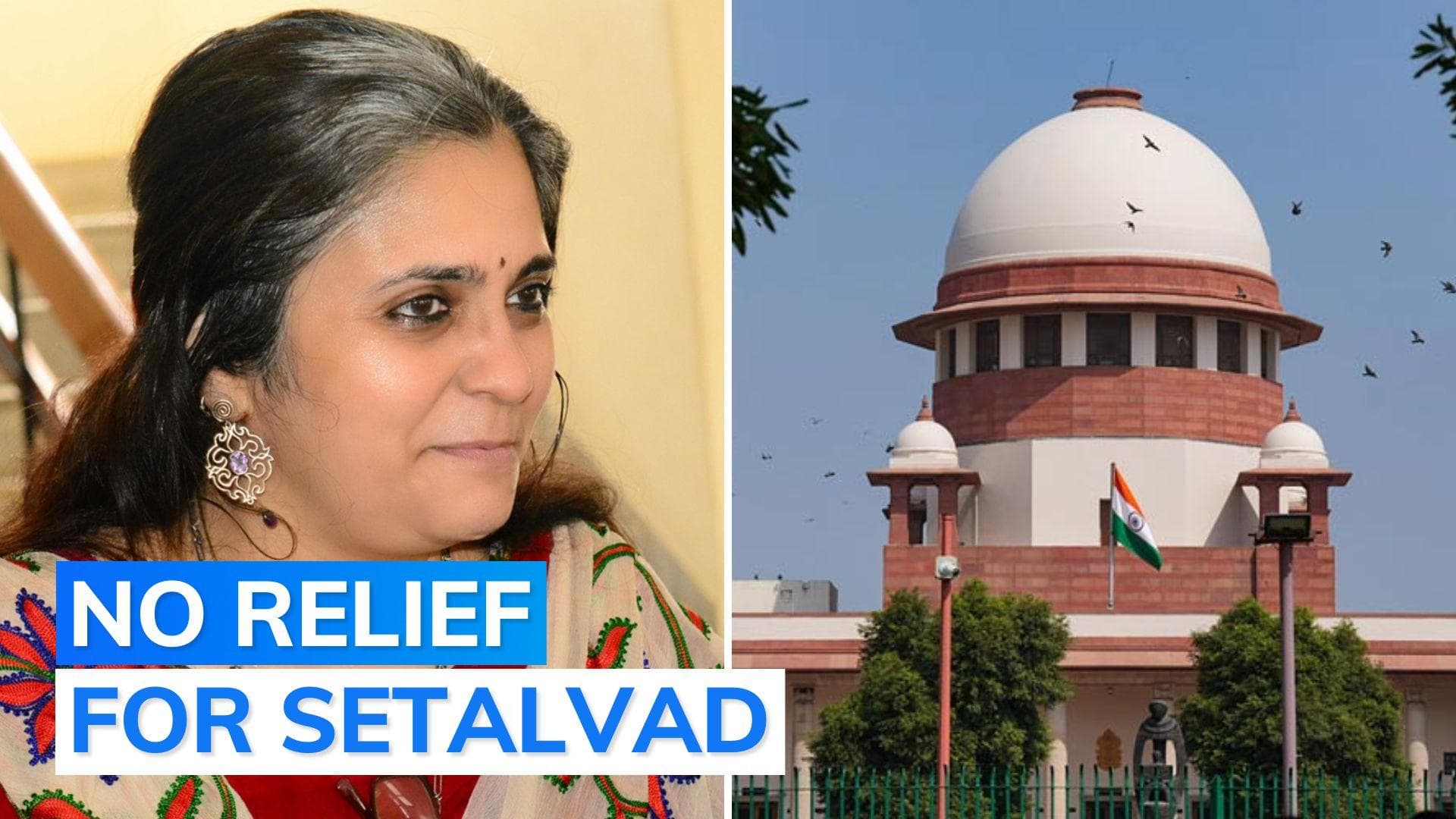  After Gujarat HC rejection, Teesta Setalvad moves SC; apex court refers plea to larger bench