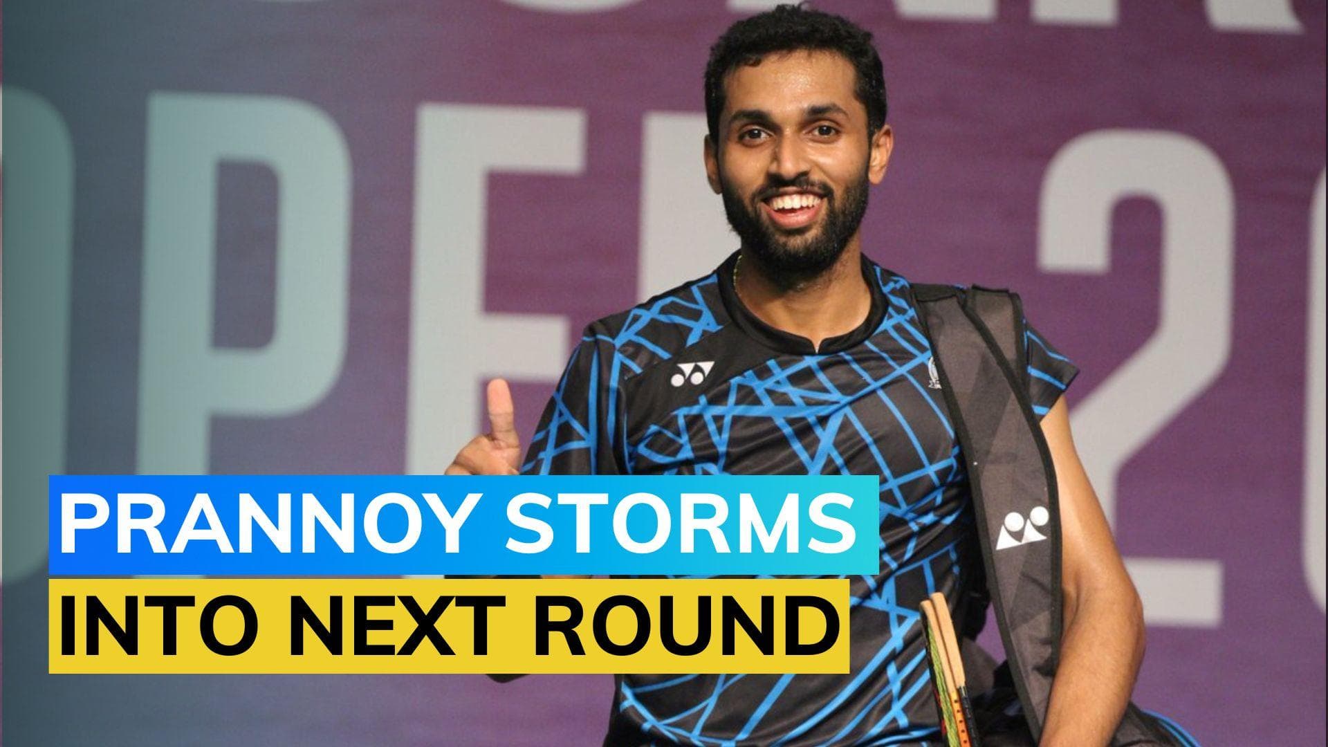 HS Prannoy, Satwik-Chirag reach Malaysia Open quarter-finals