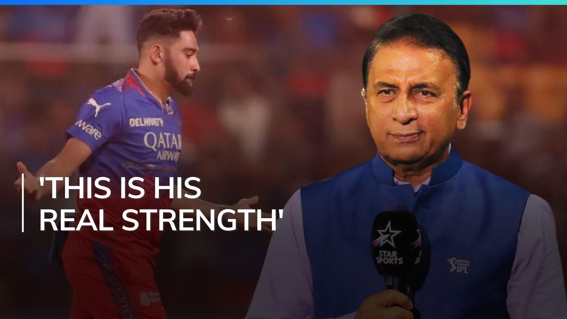Self-belief and never-say-die attitude are Mohammed Siraj's real strengths: Sunil Gavaskar | IPL 2024