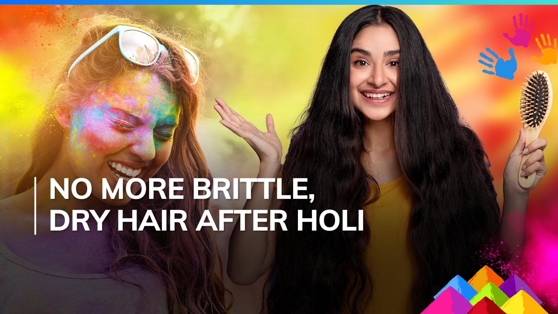 Oiling to braiding: Keep your hair safe this Holi by following these few simple tips!