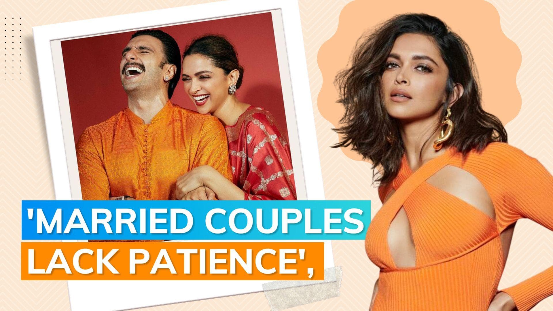 Deepika Padukone says she feels the ‘most vulnerable self’ with Ranveer Singh; shares marriage advice