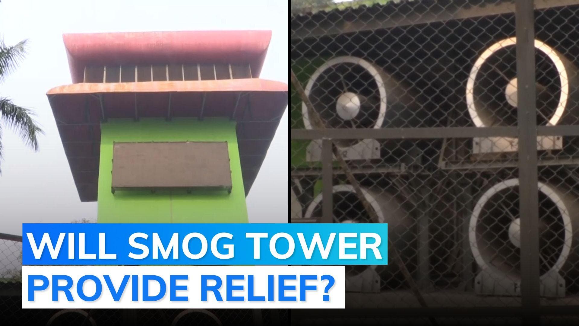 Delhi's Rs 20 crore smog tower in focus as toxic air chokes city