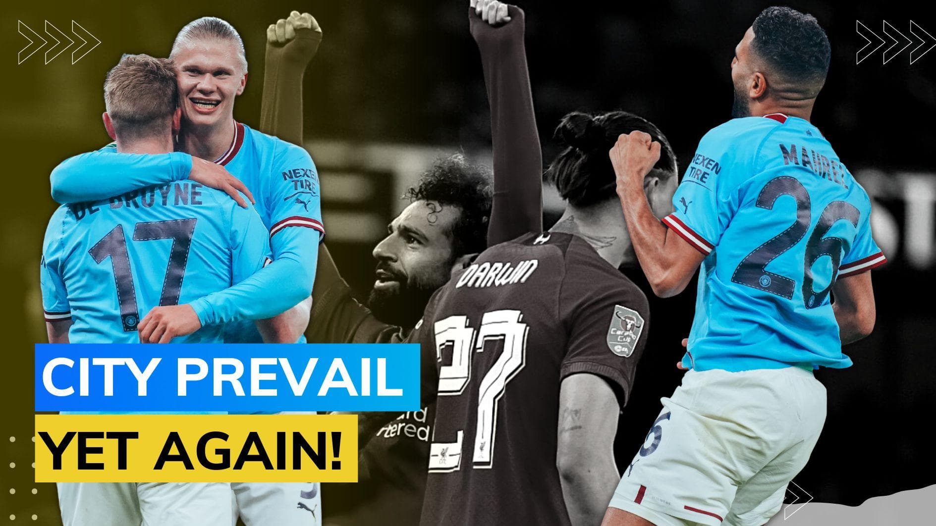 Manchester City beat Liverpool 3-2 in League Cup