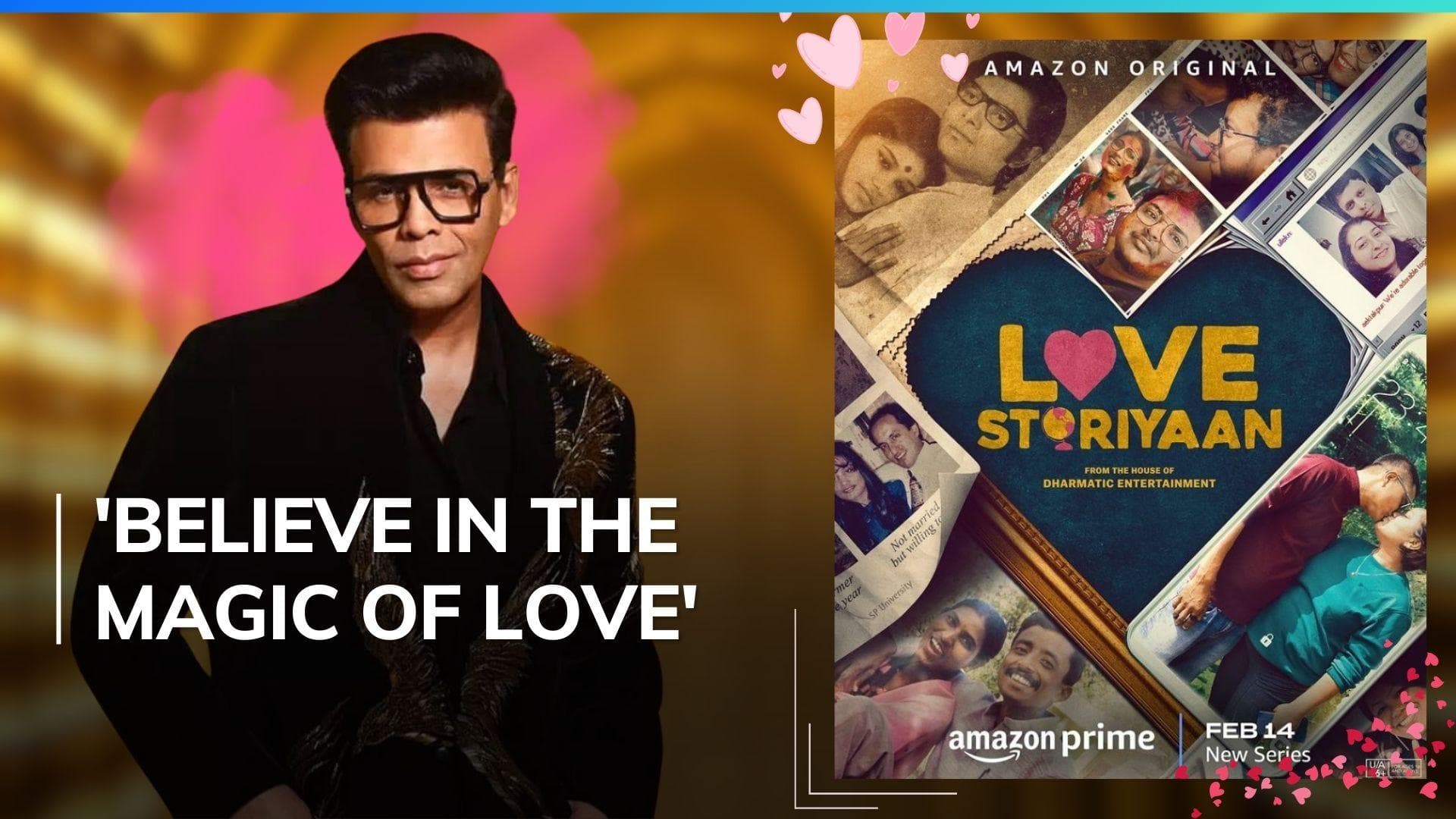 ‘Love Storiyaan’: Karan Johar announces new series based on real-life love stories; to release on Feb 14