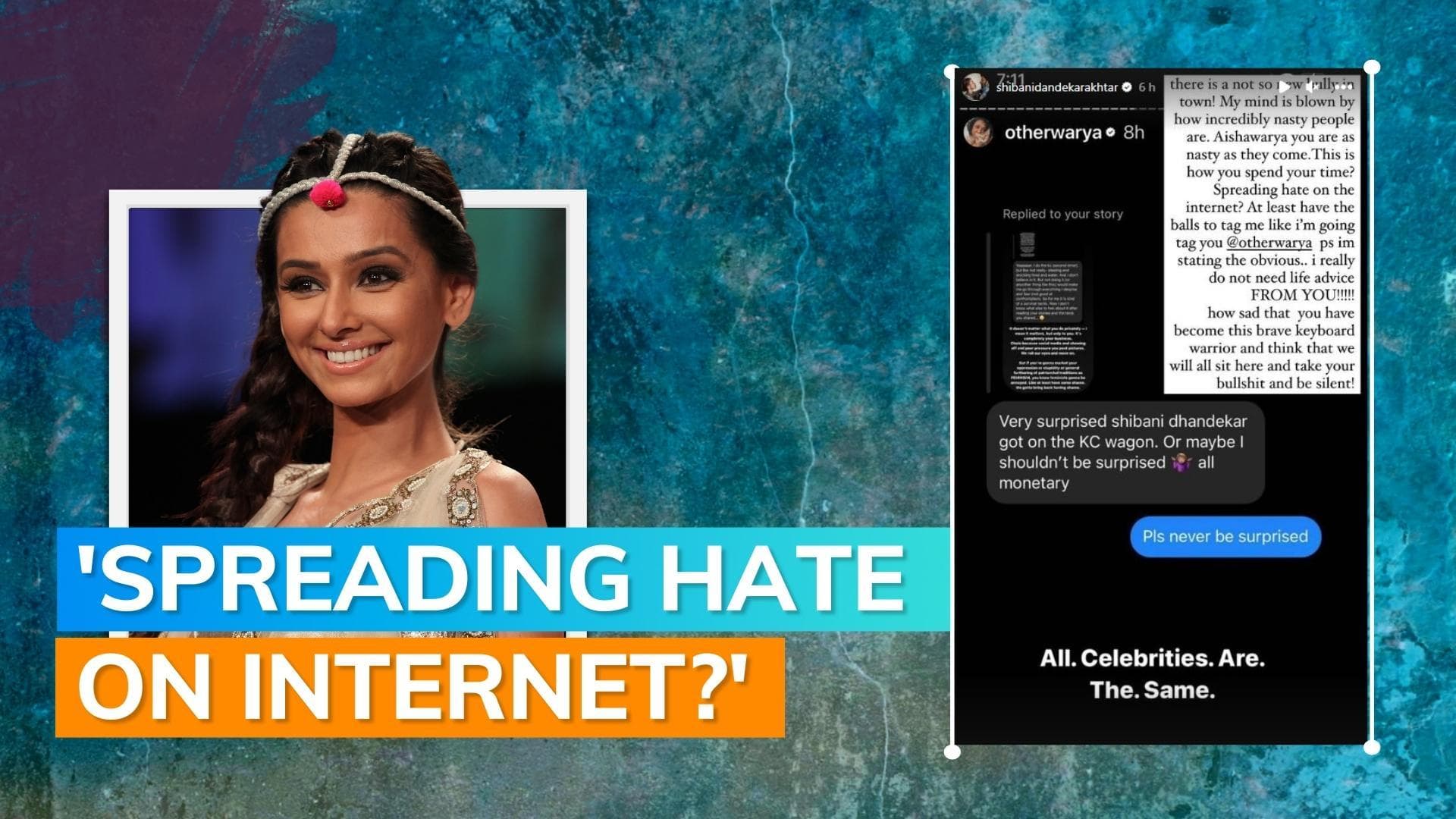 Shibani Dandekar has the best response for troll on her Karwa Chauth post; calls them 'nasty' 