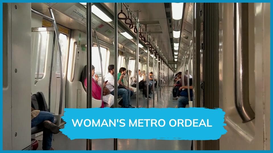 Woman says man flashed his genitals in Delhi metro on pretext of seeking help