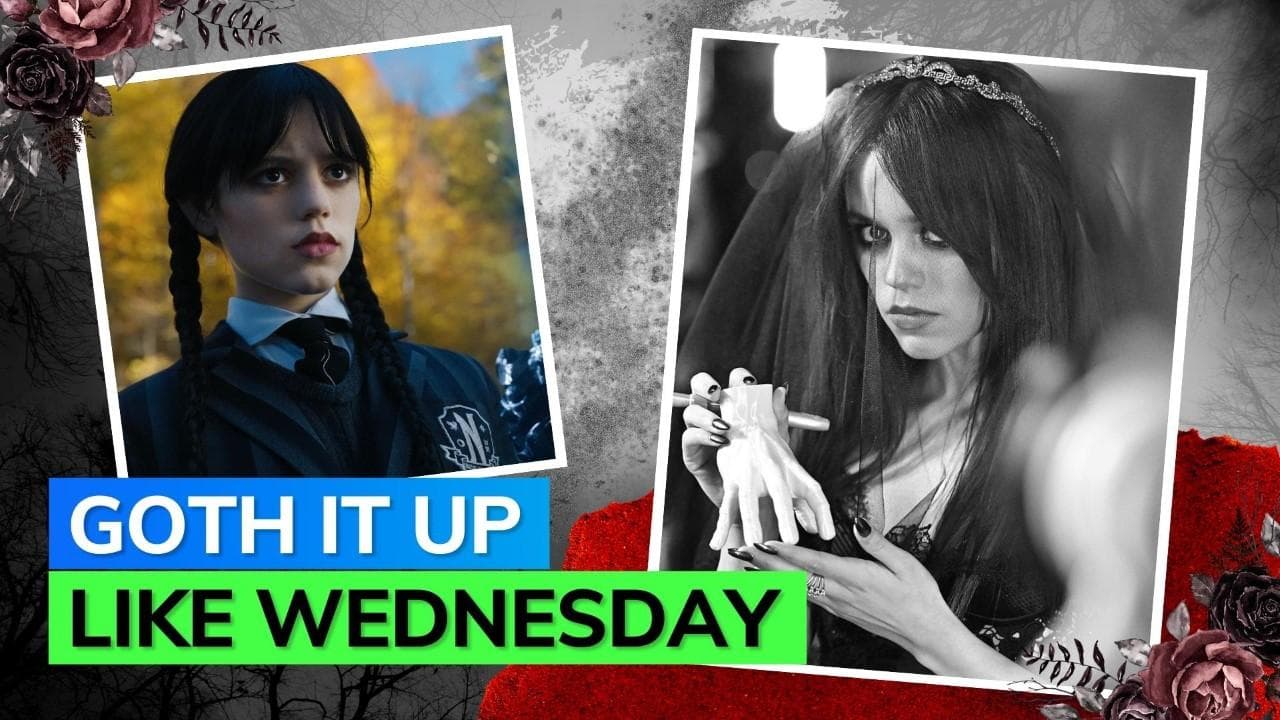 Wednesday Addams has brought back the goth make-up era; here's how to ace this look